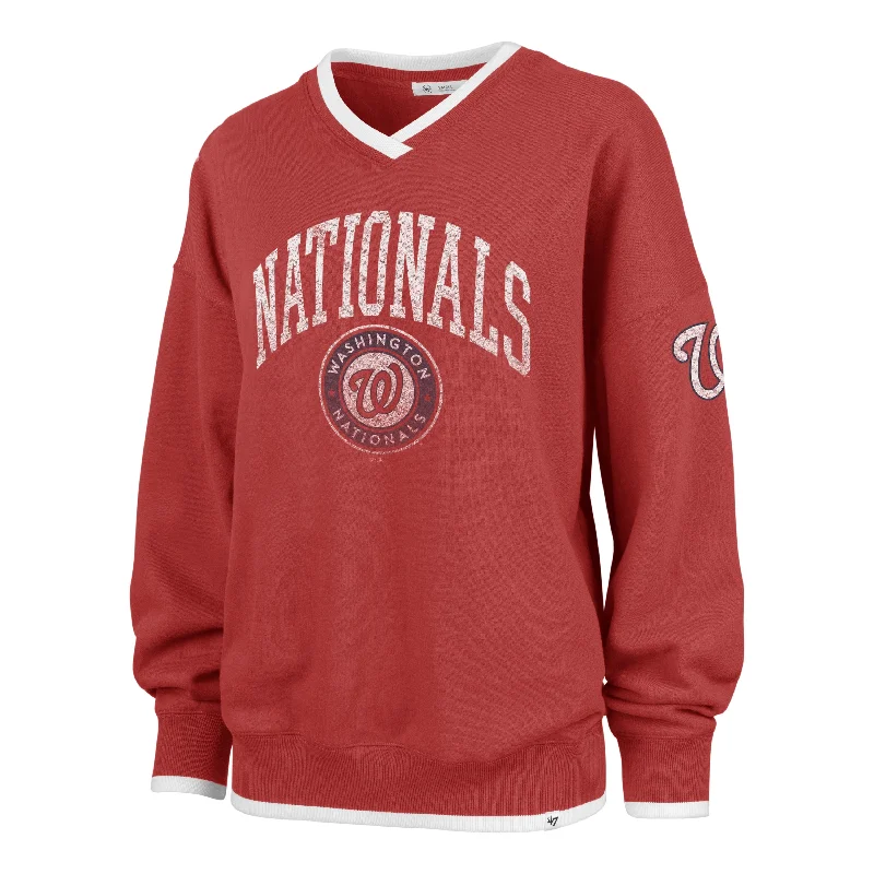 unique women’s dresses for special events -WASHINGTON NATIONALS COOPERSTOWN WAX PACK DAZE EIGHTIES '47 PULLOVER WOMENS