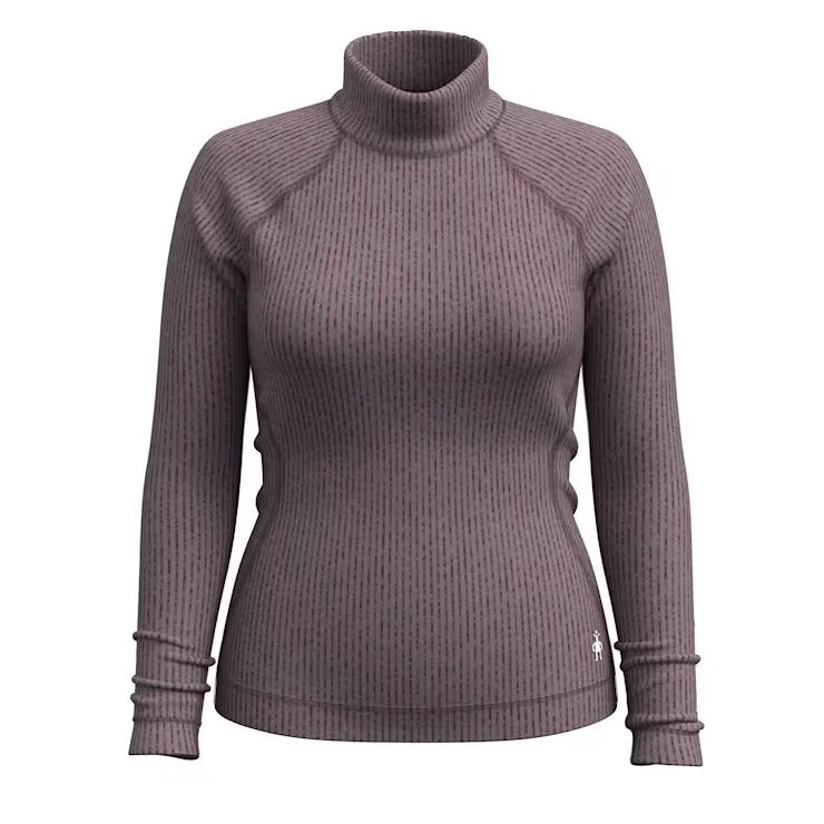 women’s fashion trends for 2025 -Thermal Merino Rib Turtleneck (Women's)