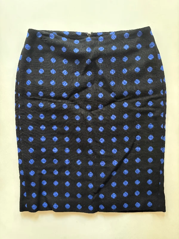 unique women’s dresses for special events -Skirt Midi By Talbots In Polkadot Pattern, Size: 4