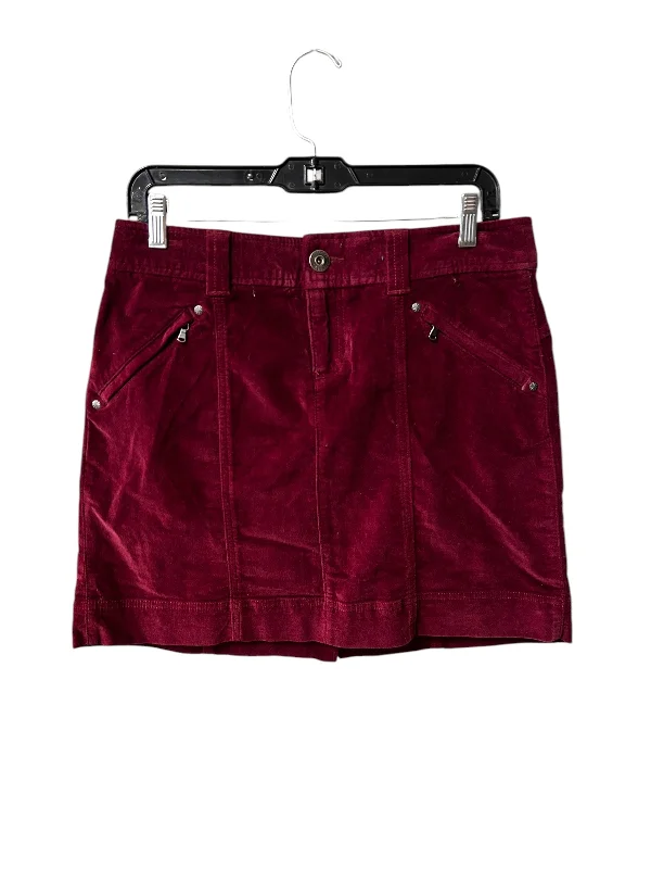 best women’s skirts for casual wear -Skirt Mini & Short By Athleta In Maroon, Size: 6