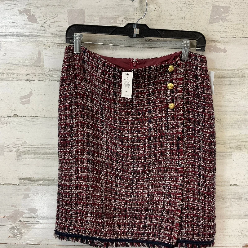 cozy women’s sweaters for cool weather -Skirt Mini & Short By Talbots In Red, Size: 8petite