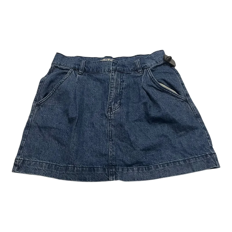 versatile women’s dresses for all occasions -Skirt Mini & Short By We The Free In Blue Denim, Size: 8