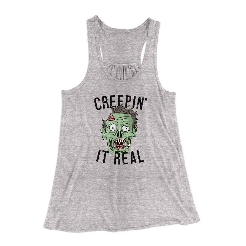 best women’s skirts for casual wear -Creepin' It Real Women's Flowey Tank Top