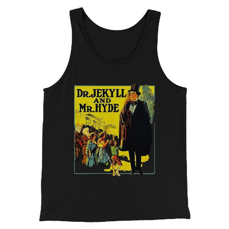 versatile women’s clothing for travel -Dr. Jekyll And Mr. Hyde Funny Movie Men/Unisex Tank Top