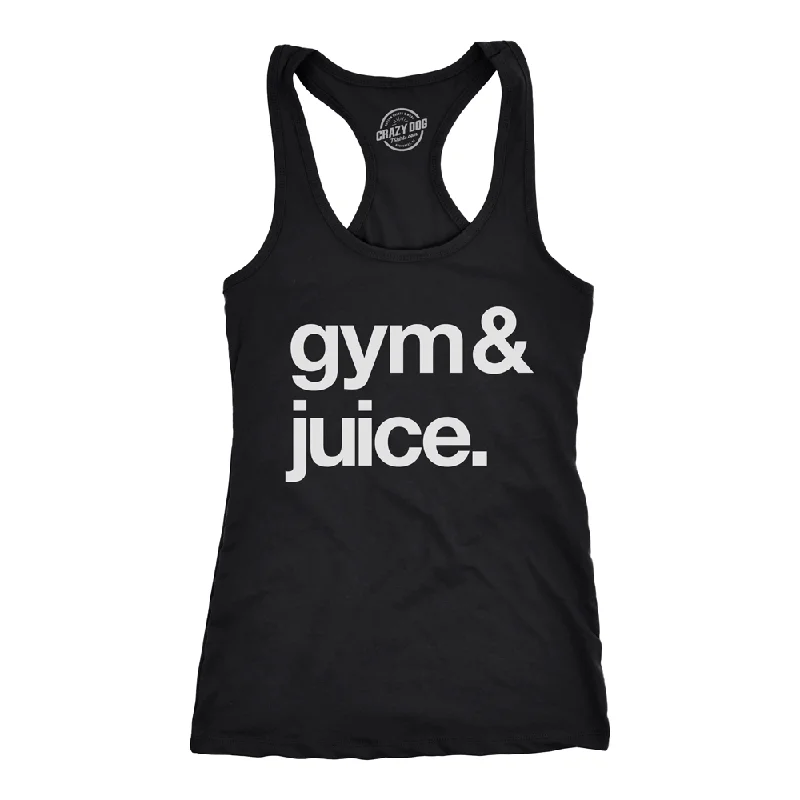 affordable women’s clothing online -Gym and Juice Women's Tank Top