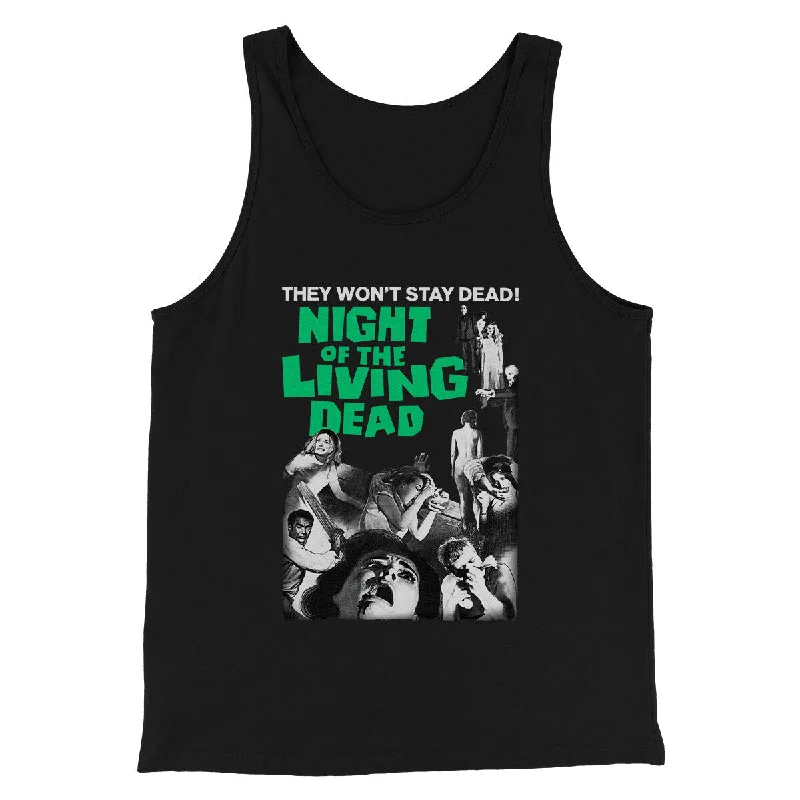 stylish pants for women’s casual wardrobe -Night Of The Living Dead Funny Movie Men/Unisex Tank Top