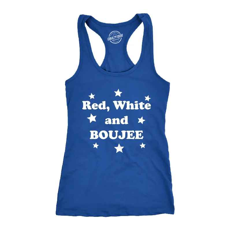 best women’s skirts for casual wear -Red White and Boujee Women's Tank Top