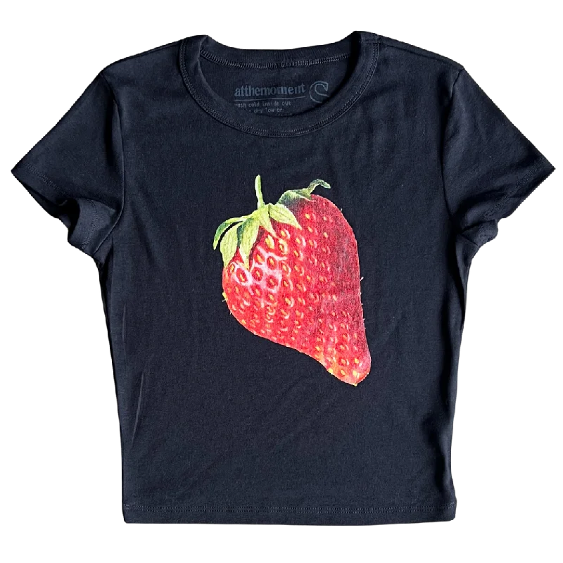 unique dresses for women’s fashionistas -Single Strawberry Women's Baby Rib