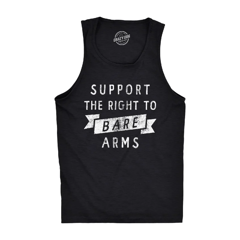 elegant women’s evening wear for parties -Suppport The Right To Bare Arms Men's Tank Top