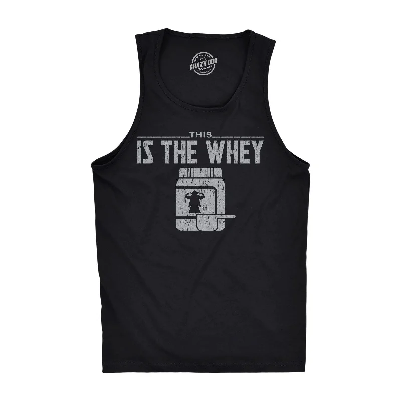 best women’s dresses for family gatherings -This Is The Whey Men's Tank Top