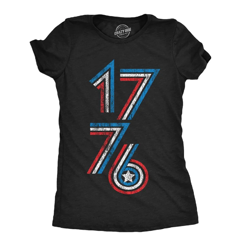 best women’s formal dresses for weddings -Womens 1776 Stripes Funny T Shirt Awesome Fourth Of July Graphic Tee For Ladies