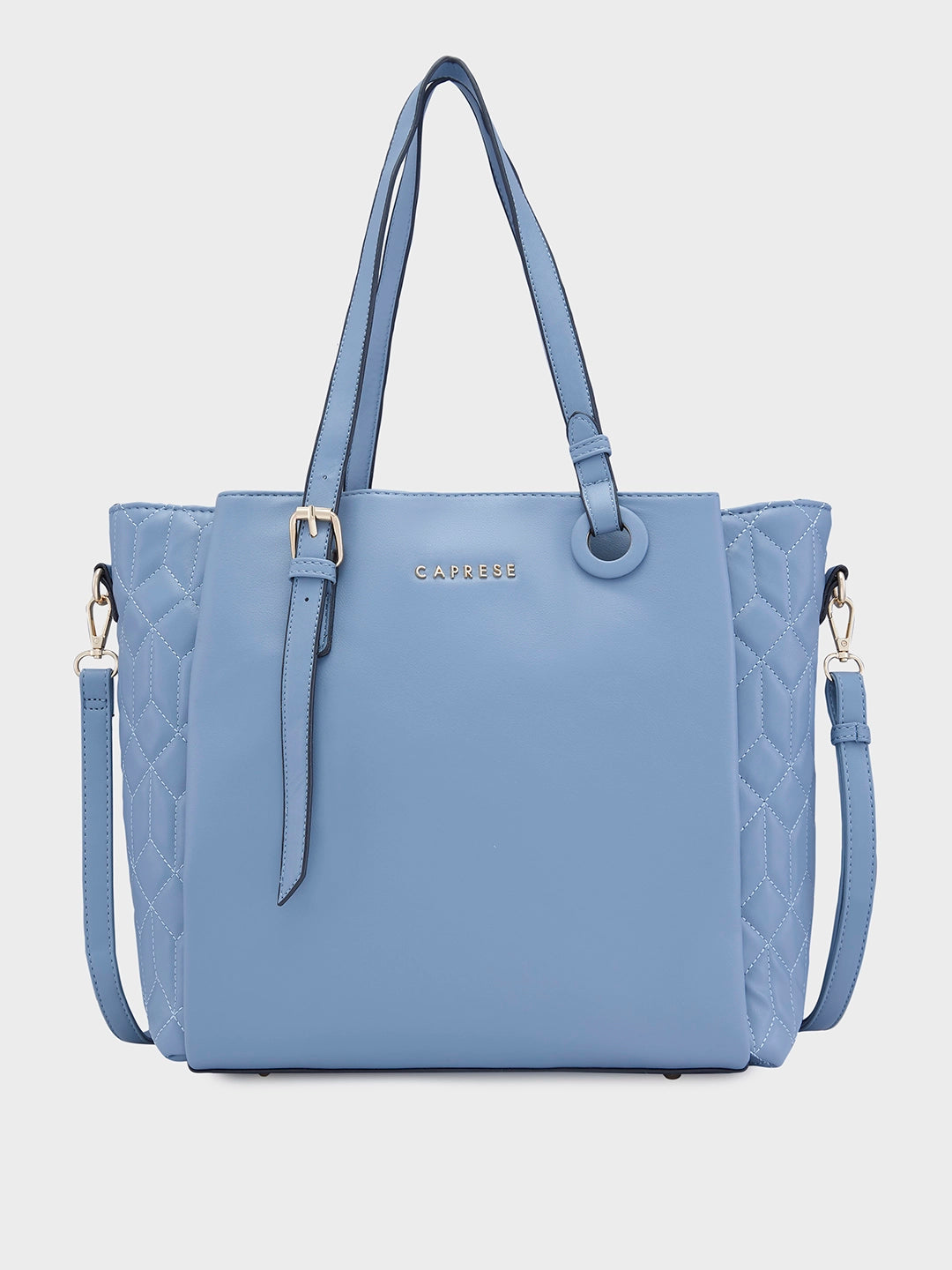 elegant evening bags for women -Caprese Sabrina Tote Large Powder Blue