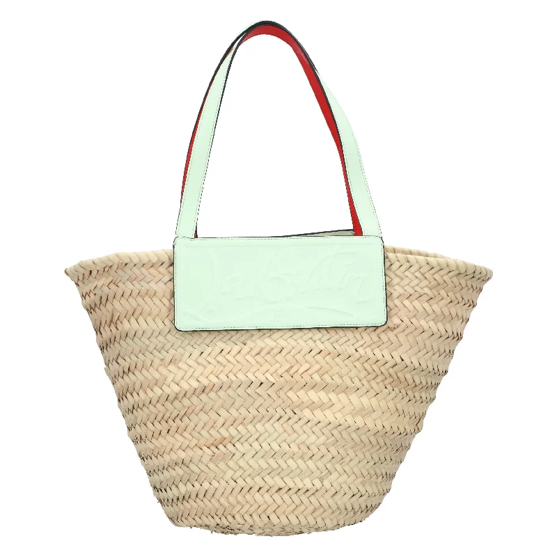 minimalist women’s bags for casual wear -Christian Louboutin Loubishore Tote Green