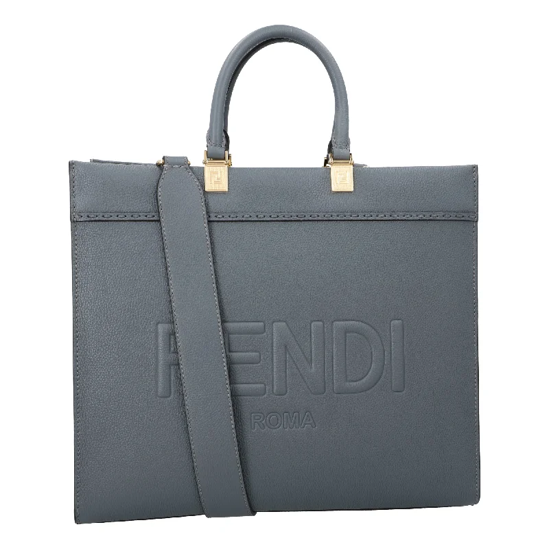 best women’s handbags for travel -Fendi Sunshine Medium Blue