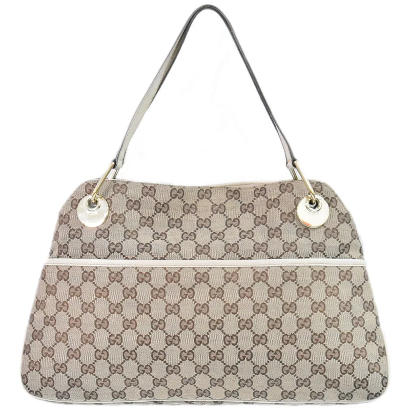 stylish handbags for weddings and events -Gucci Eclipse  Canvas Tote Bag (Pre-Owned)