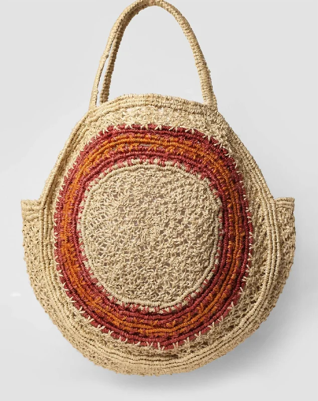 functional and fashionable bags for women -Lola Jute Bag In Natural