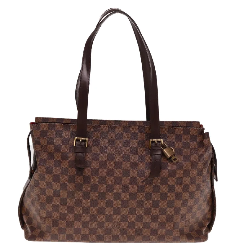 practical bags for women on the go -Louis Vuitton Chelsea  Canvas Tote Bag (Pre-Owned)