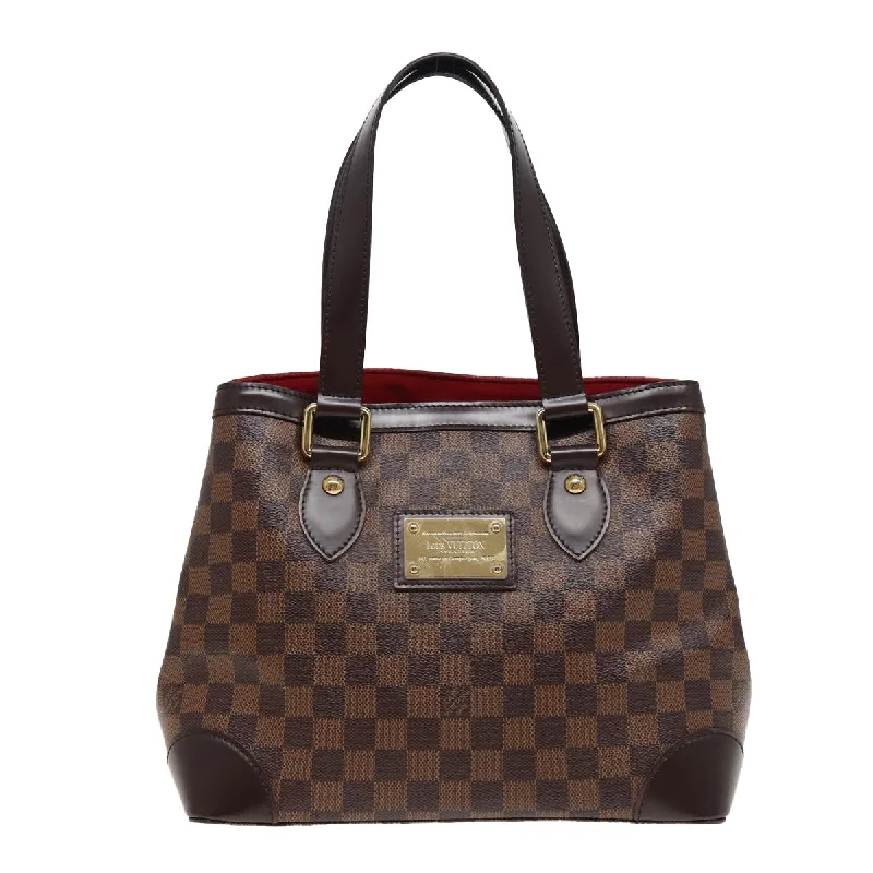 trendy bags for women with style -Louis Vuitton Hampstead  Canvas Tote Bag (Pre-Owned)