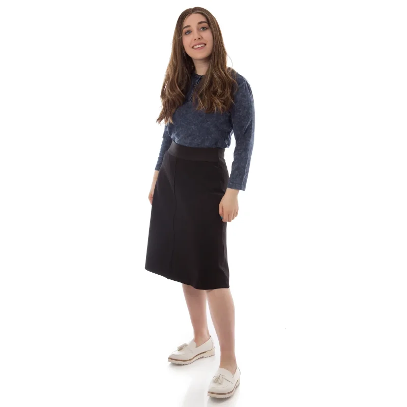 stylish women’s pants for professional wear -Women's Ponte Skirt