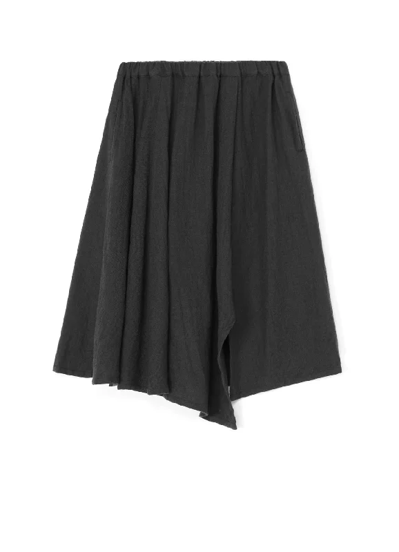 fashionable women’s coats for winter -WOOL ASYMMETRIC SKIRT